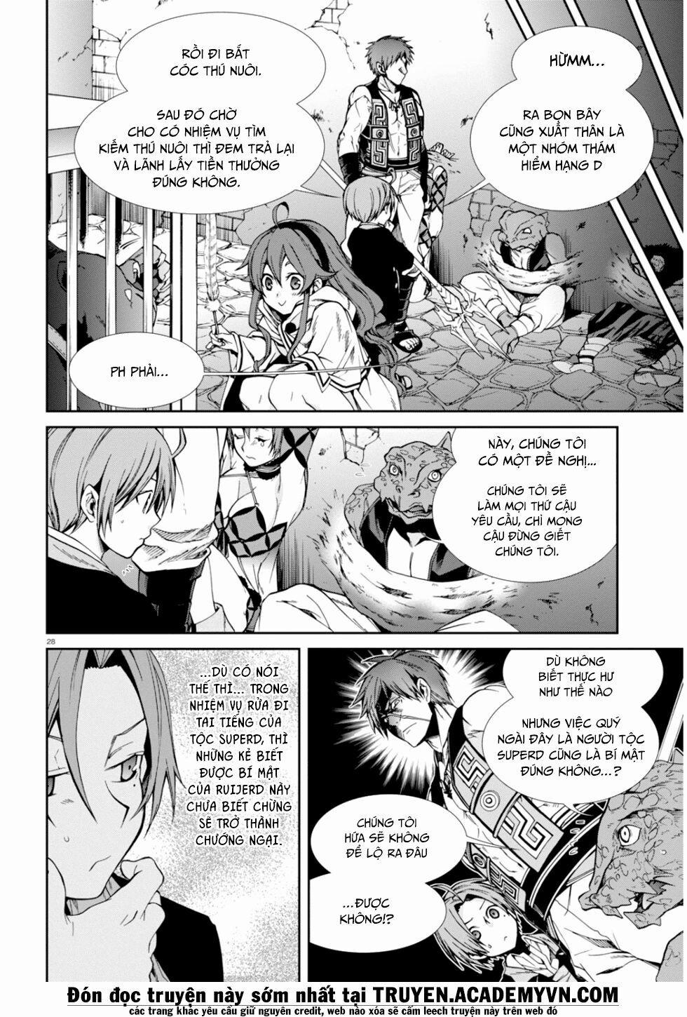 Thất Nghiệp Chuyển Sinh - Làm Lại Hết Sức 23 trang 28