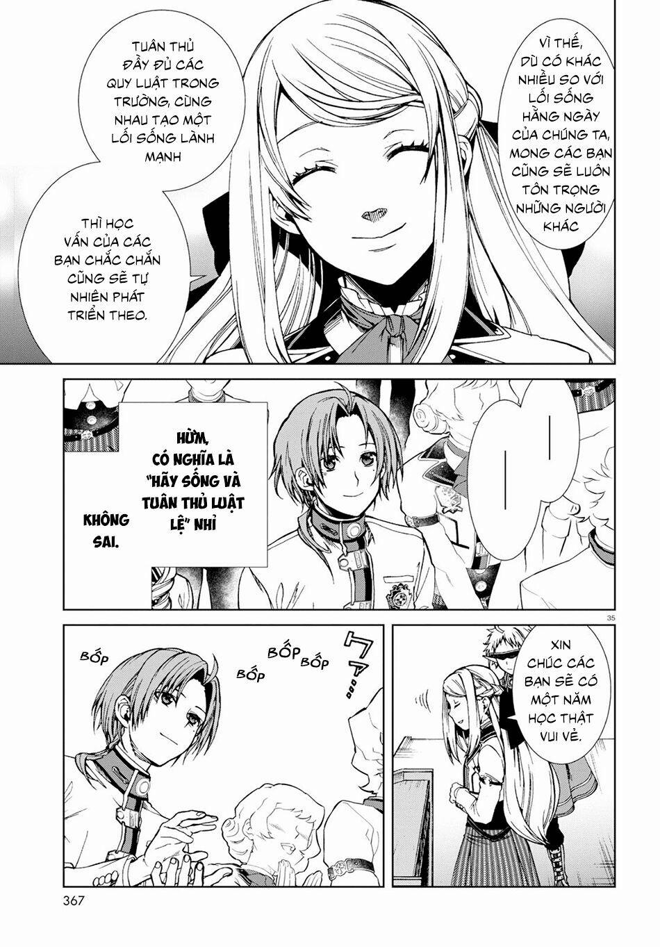 Thất Nghiệp Chuyển Sinh - Làm Lại Hết Sức 54 trang 34