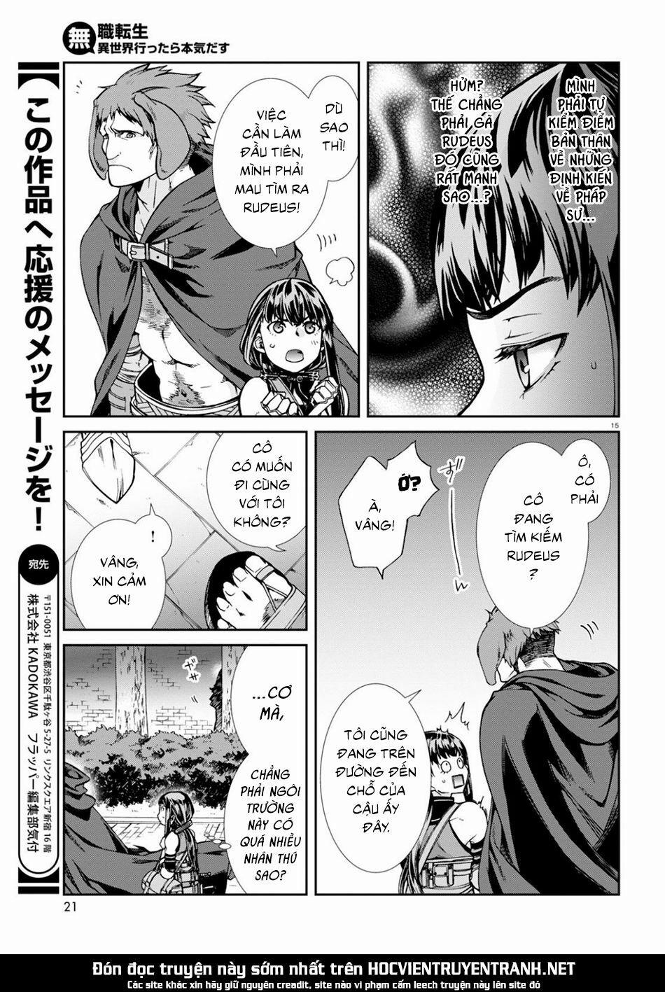 Thất Nghiệp Chuyển Sinh - Làm Lại Hết Sức 65 trang 21