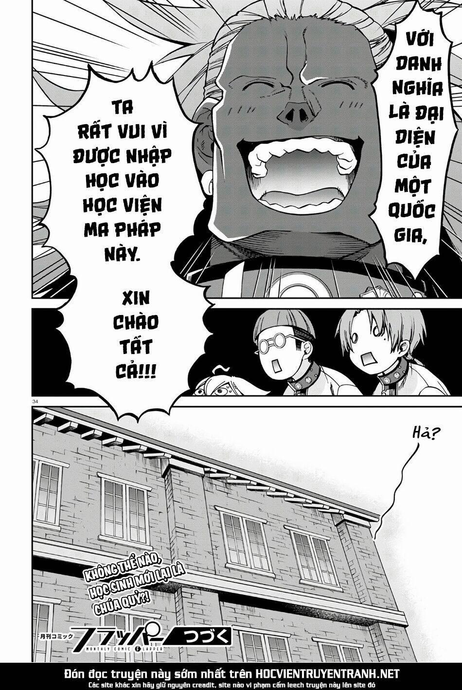 Thất Nghiệp Chuyển Sinh - Làm Lại Hết Sức 67 trang 35