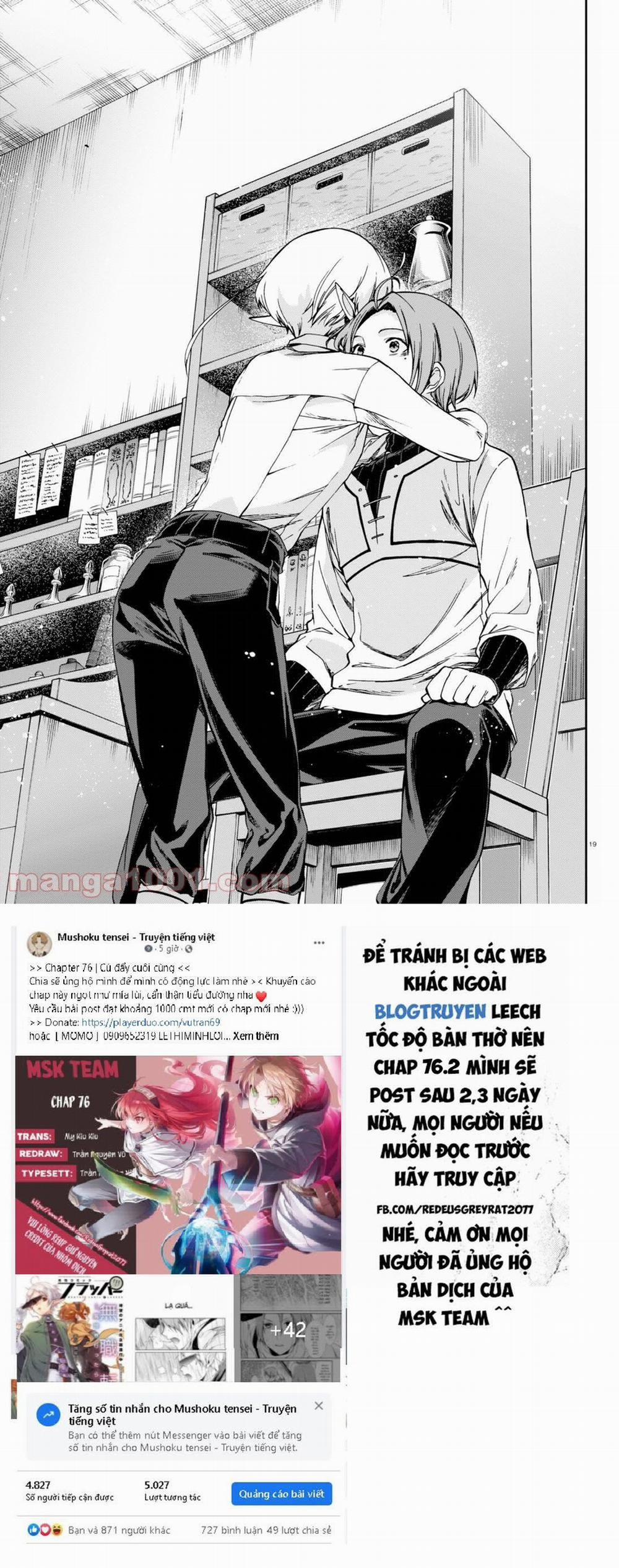 Thất Nghiệp Chuyển Sinh - Làm Lại Hết Sức 76.1 trang 21