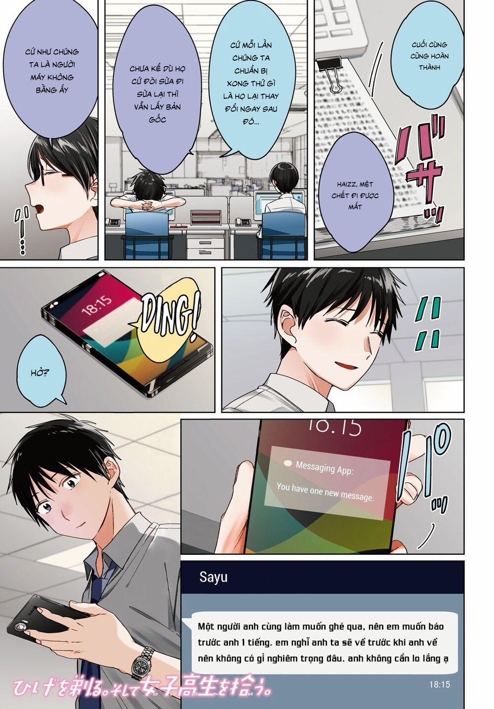 Thất Tình, Say Rượu Và Rồi Tôi Mang Một Cô Bé Cao Trung Về Nhà 22 trang 3