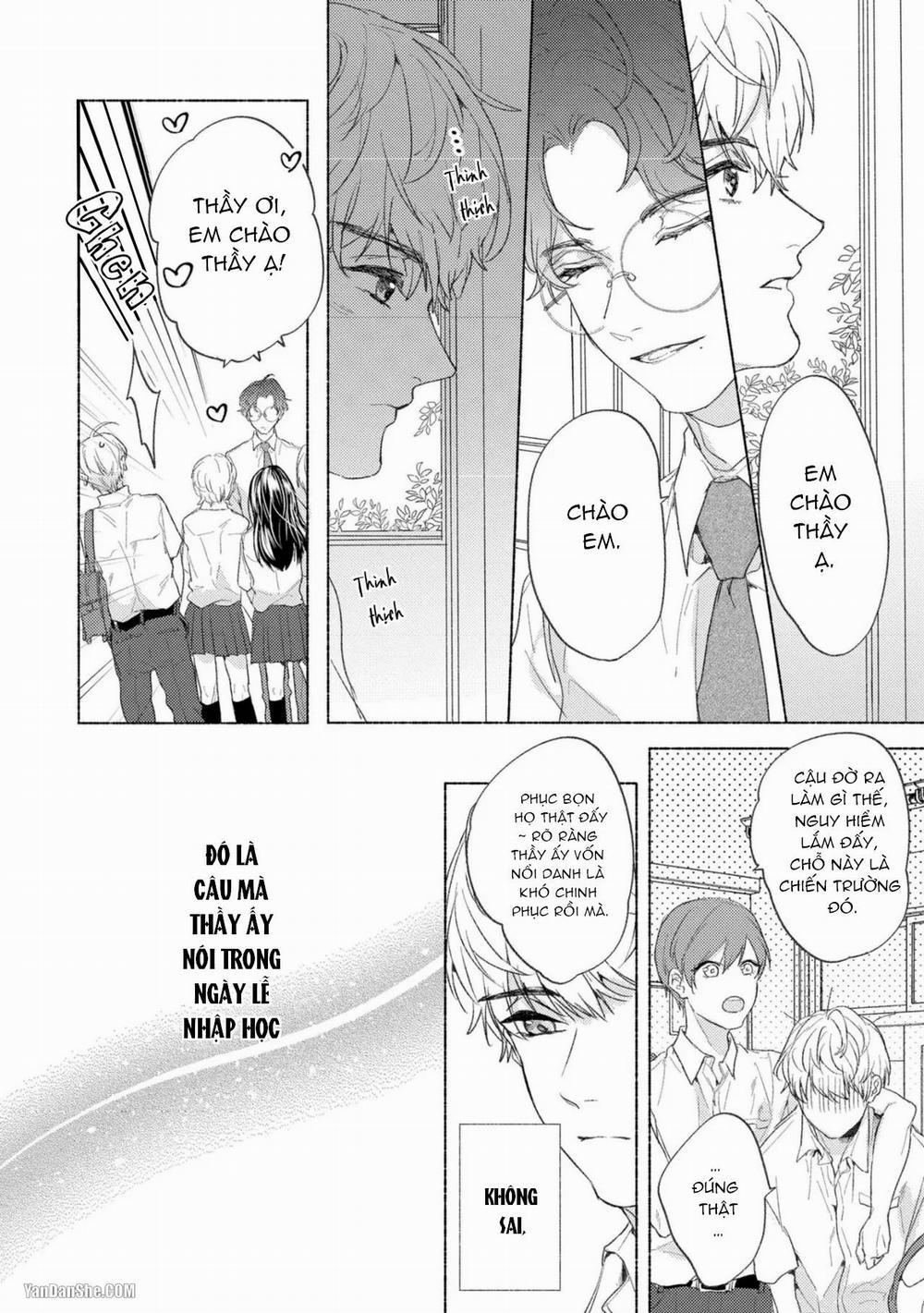 Thầy À, Em Không Thể Chịu Đựng Được Nữa 1 trang 4