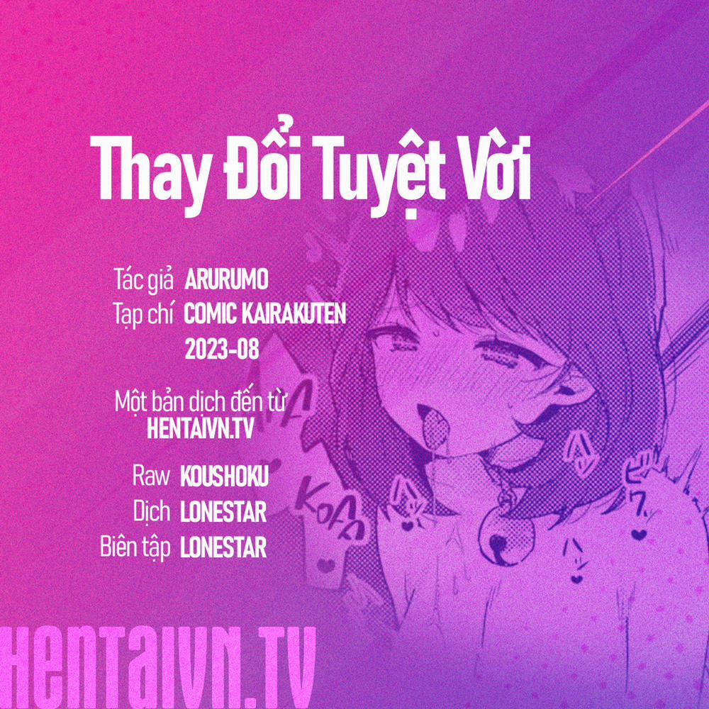 Thay Đổi Tuyệt Vời ♡ Nhẹ nhàng trang 22