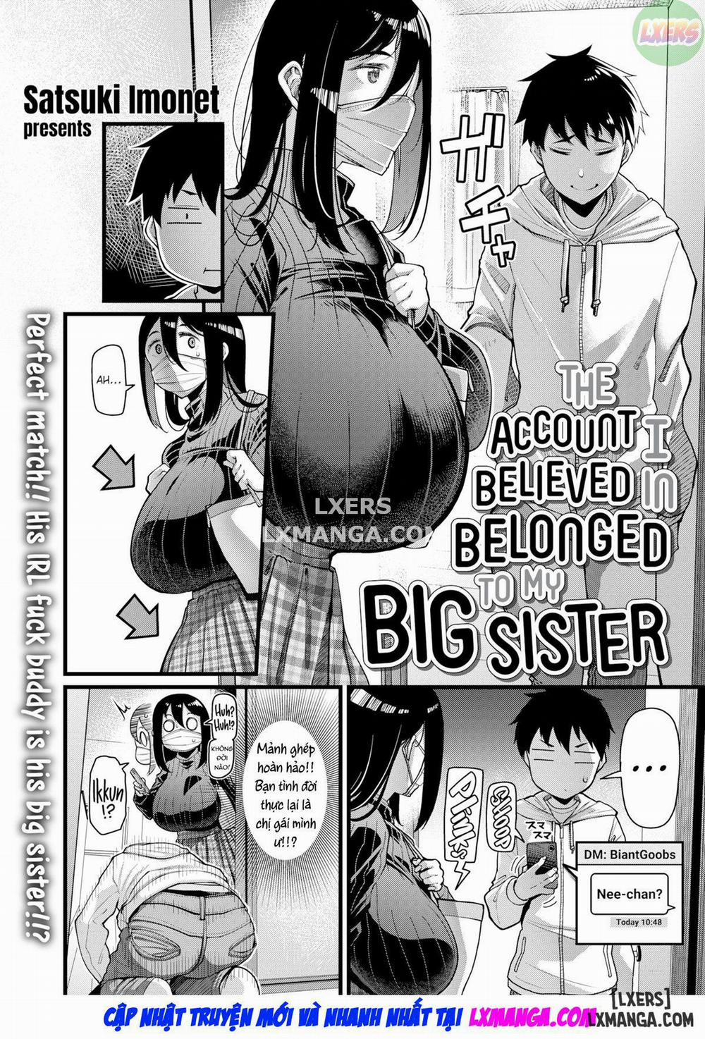 The Account I Believed In Belonged to My Big Sister Oneshot trang 4