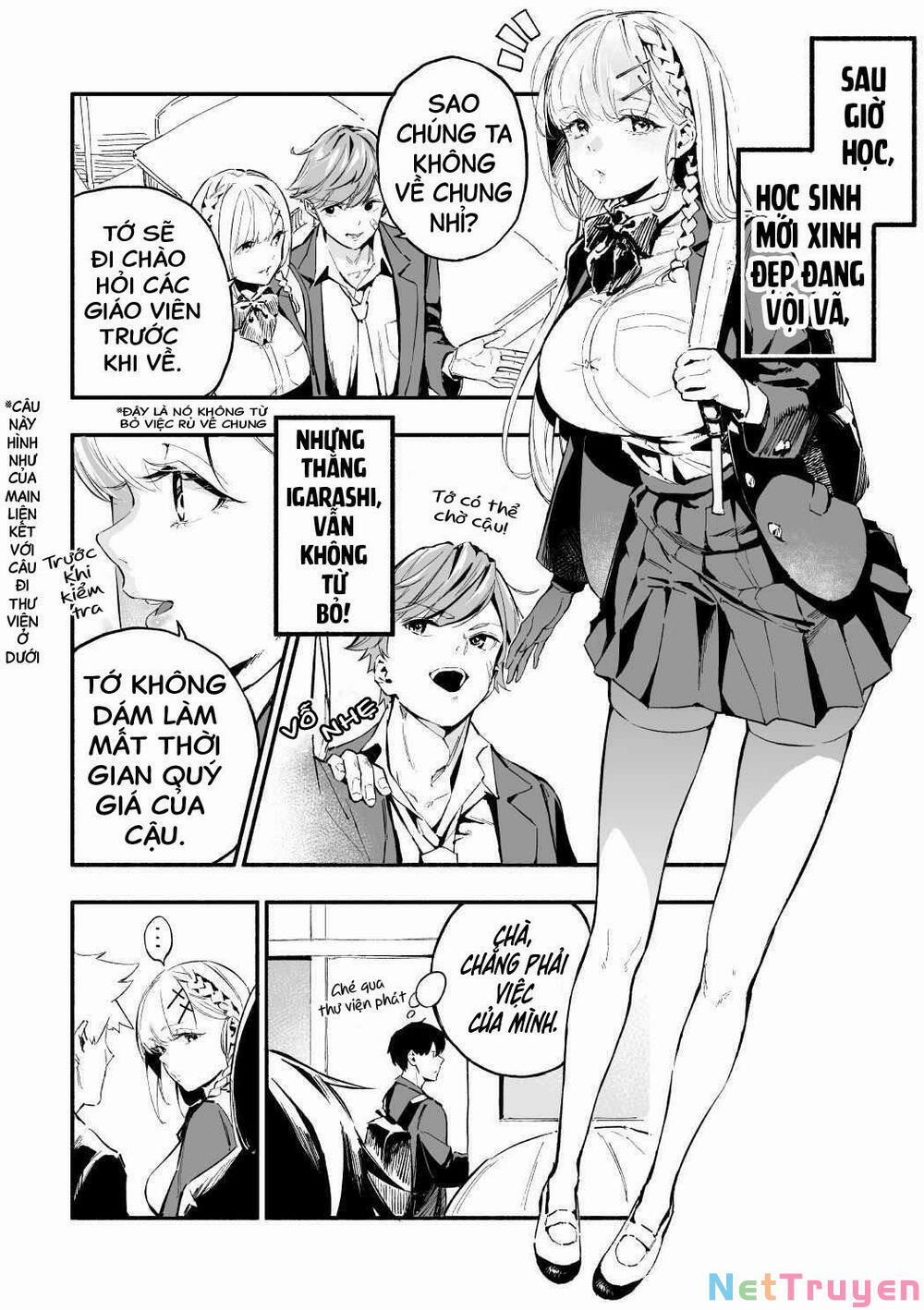 The Angelic Transfer Student And Mastophobia-Kun 3 trang 0