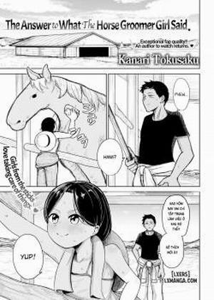 Đọc truyện tranh The Answer to What The Horse Groomer Girl Said