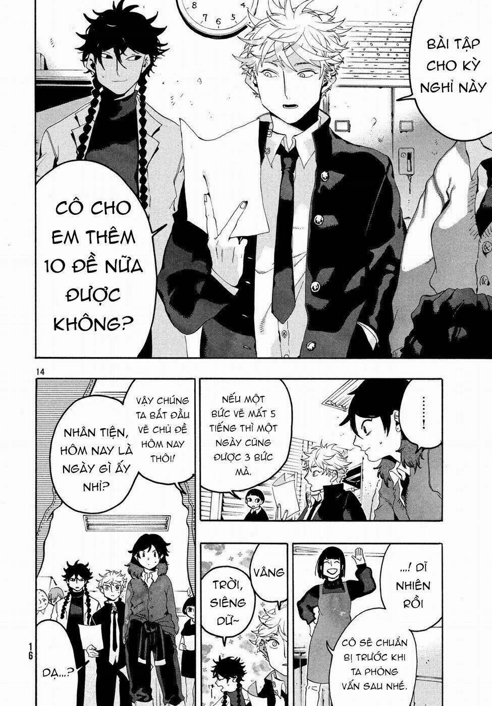 The Blue Period 12 trang 14