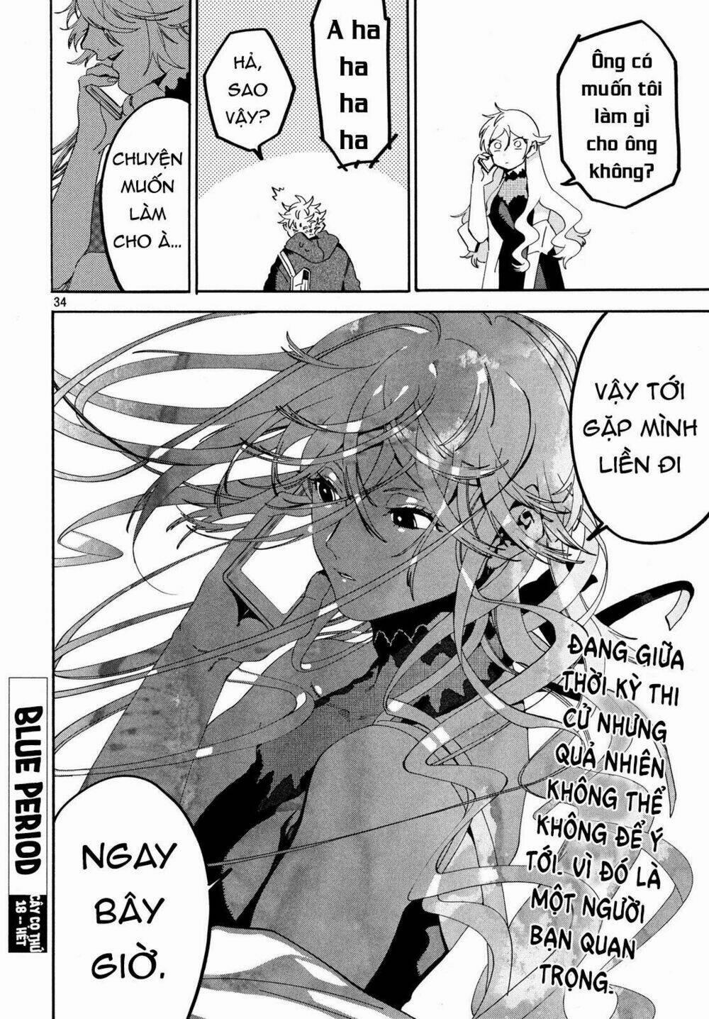 The Blue Period 18 trang 34