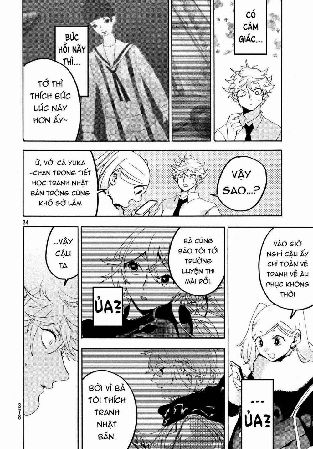 The Blue Period 19 trang 34