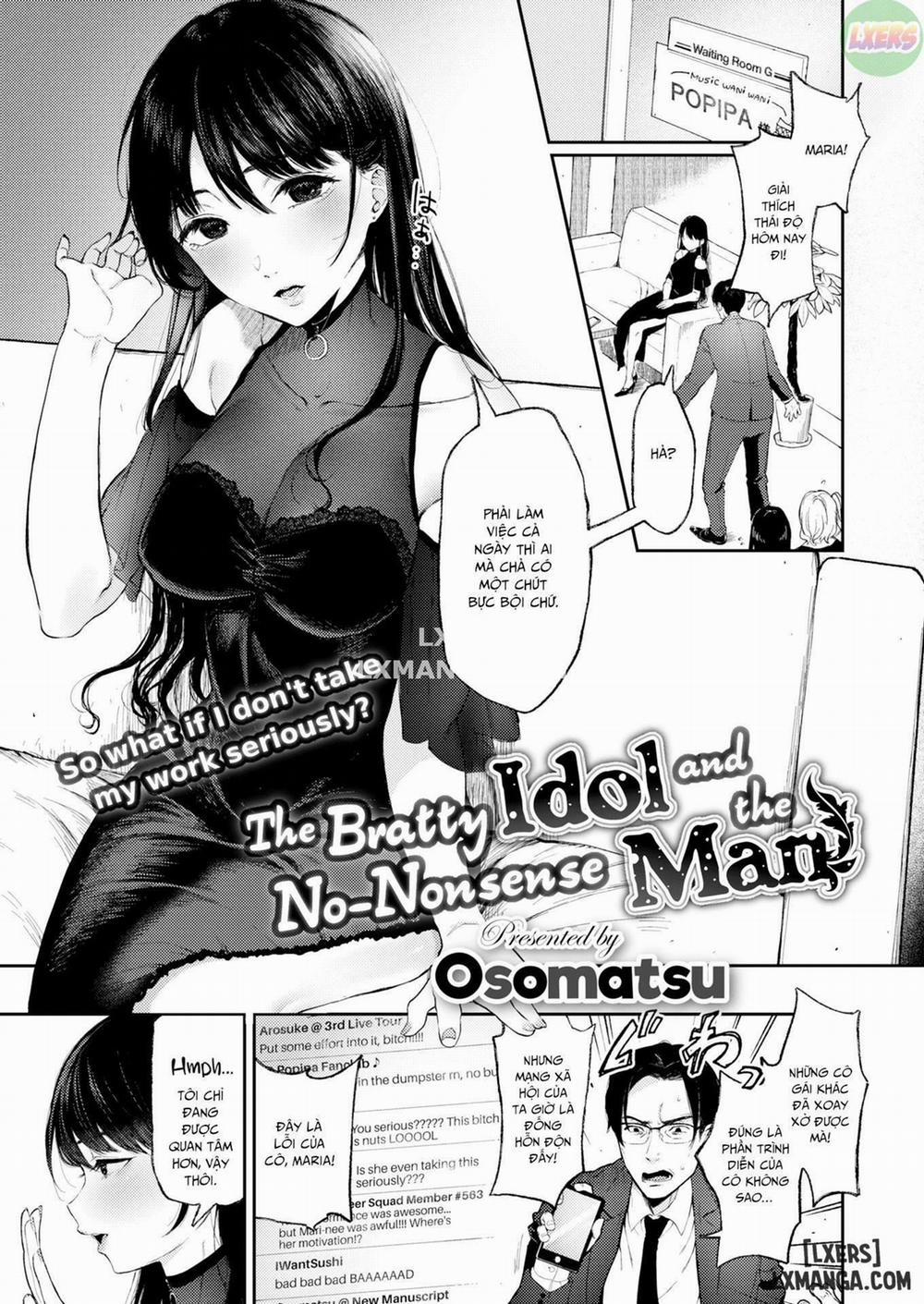 The Bratty Idol and the No-Nonsense Man Oneshot trang 0