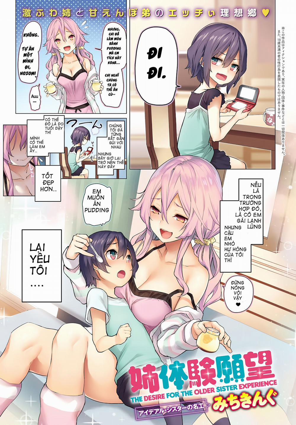 The Desire For The Older Sister Experience Oneshot (Very short) trang 0