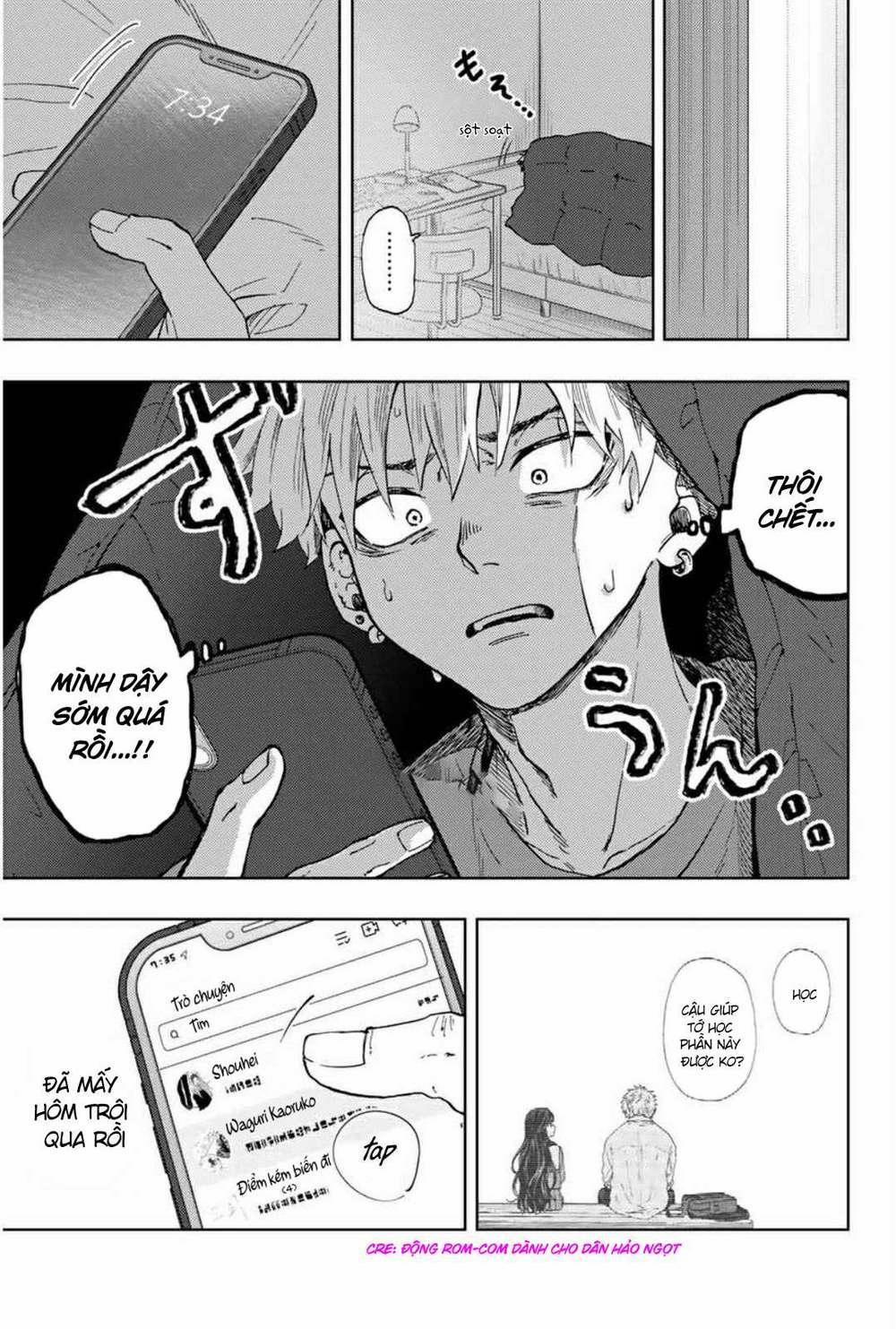 The Fragrant Flower Blooms With Dignity - Kaoru Hana Wa Rin To Saku 0 Buổi học nhóm trang 0