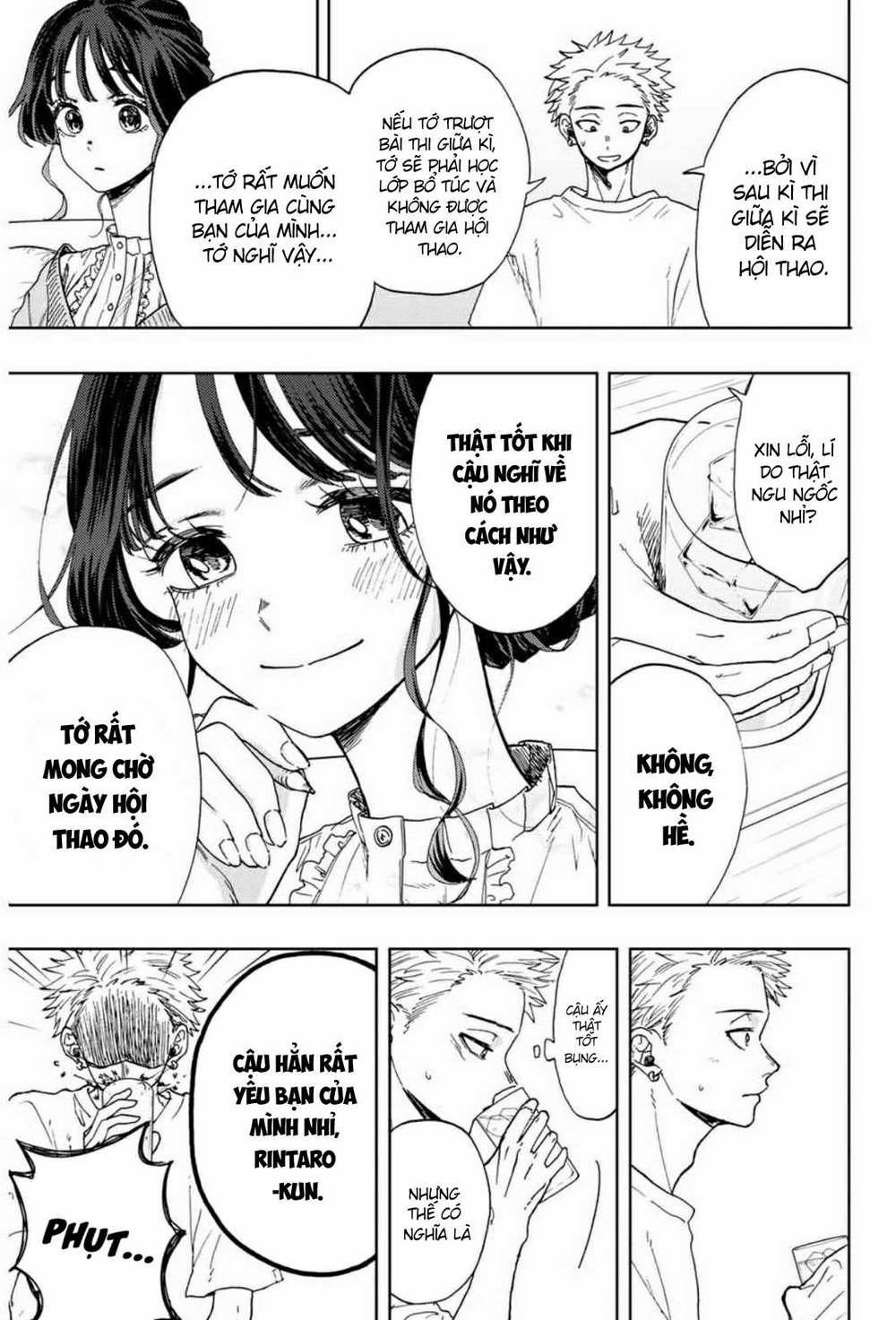 The Fragrant Flower Blooms With Dignity - Kaoru Hana Wa Rin To Saku 0 Buổi học nhóm trang 14