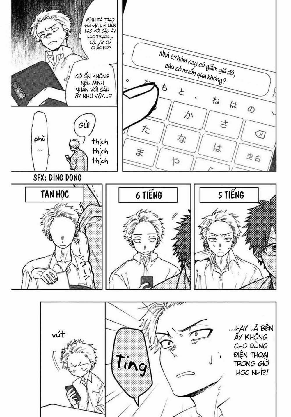 The Fragrant Flower Blooms With Dignity - Kaoru Hana Wa Rin To Saku 0 Chuẩn bị thi cử trang 8