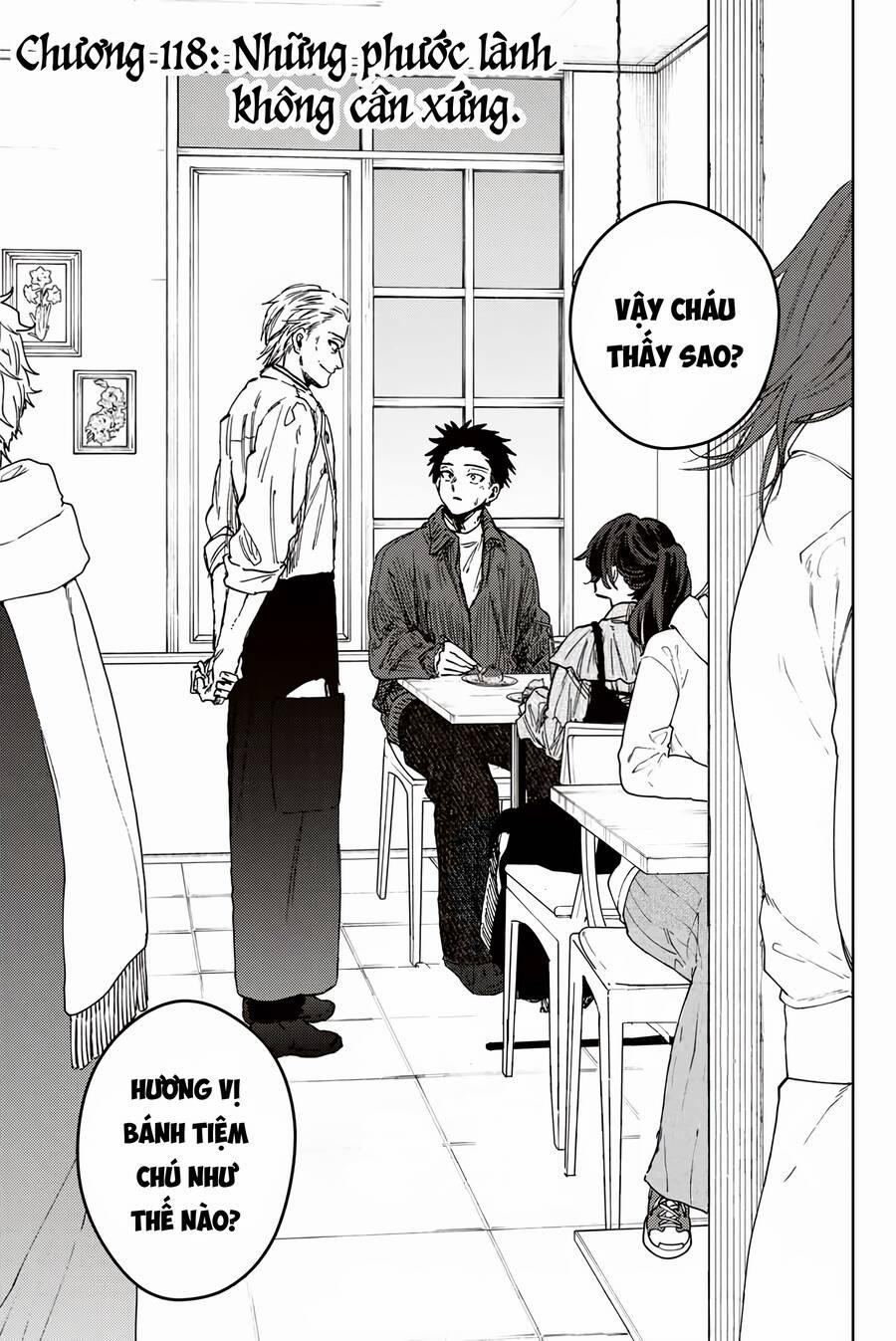 The Fragrant Flower Blooms With Dignity - Kaoru Hana Wa Rin To Saku 118 trang 1