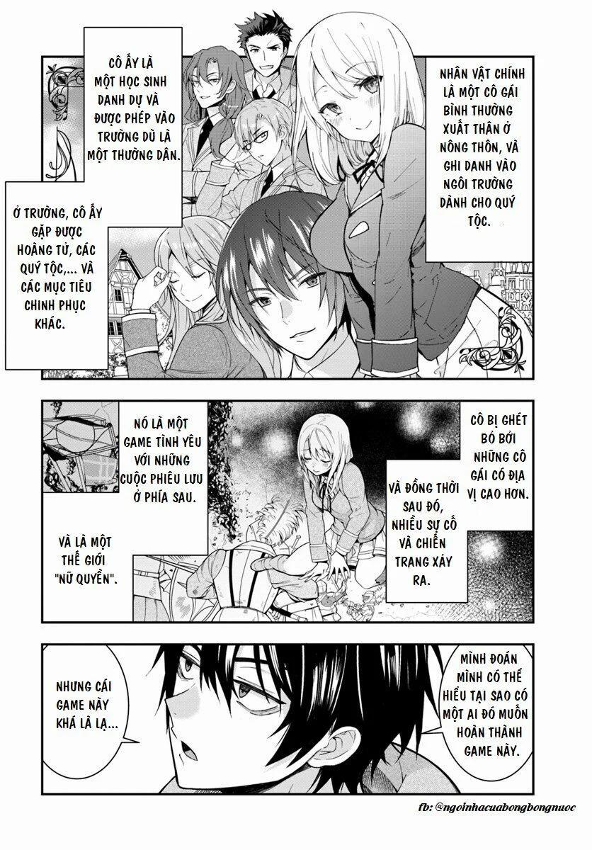 Thế Giới Của Game Otome Thật Khó Khăn Cho Những Thường Dân 0 Reincarnated into Darkness 0 Tái sinh trong bóng tối trang 11