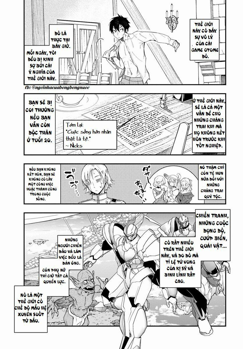 Thế Giới Của Game Otome Thật Khó Khăn Cho Những Thường Dân 0 Reincarnated into Darkness 0 Tái sinh trong bóng tối trang 38