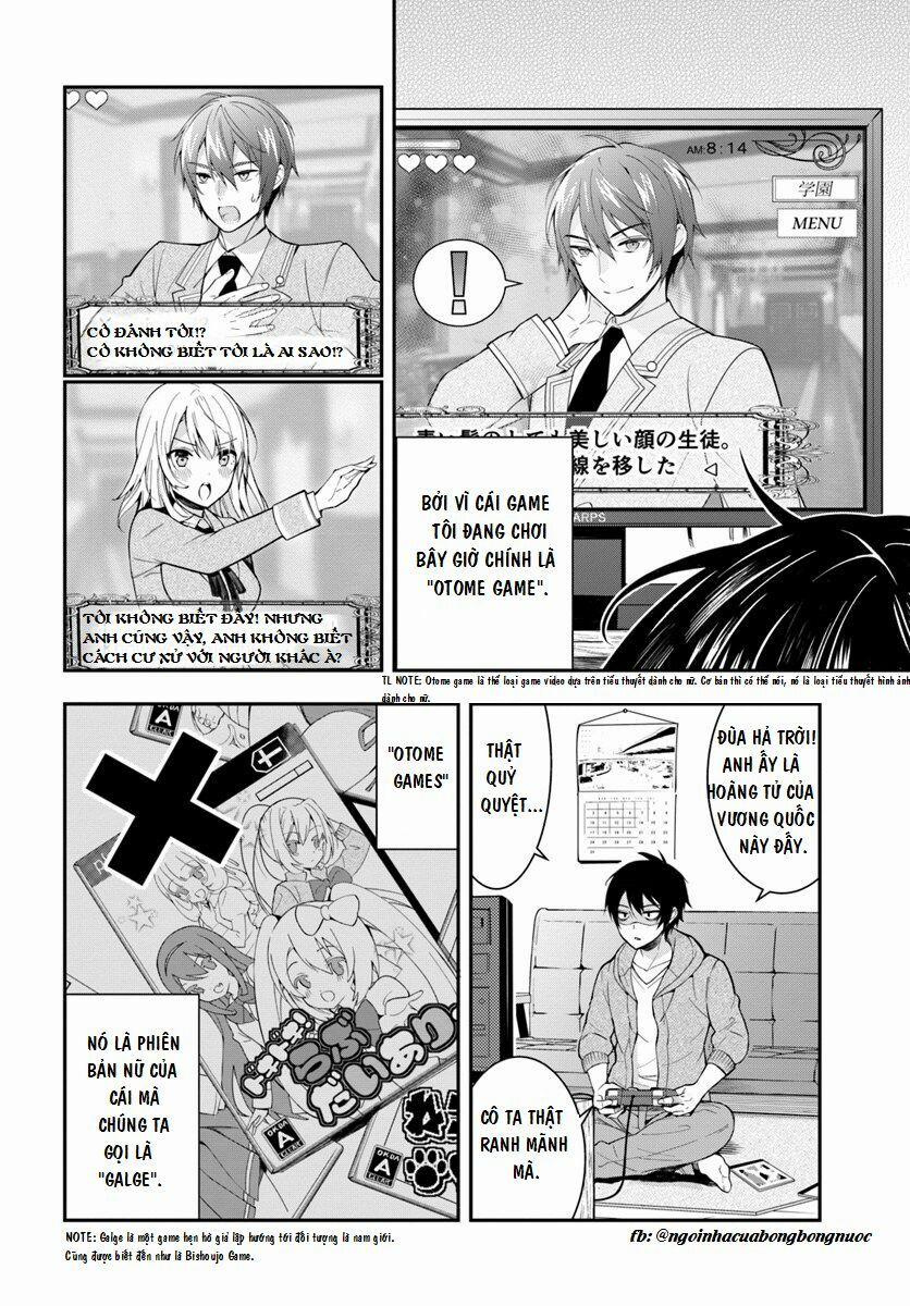 Thế Giới Của Game Otome Thật Khó Khăn Cho Những Thường Dân 0 Reincarnated into Darkness 0 Tái sinh trong bóng tối trang 5