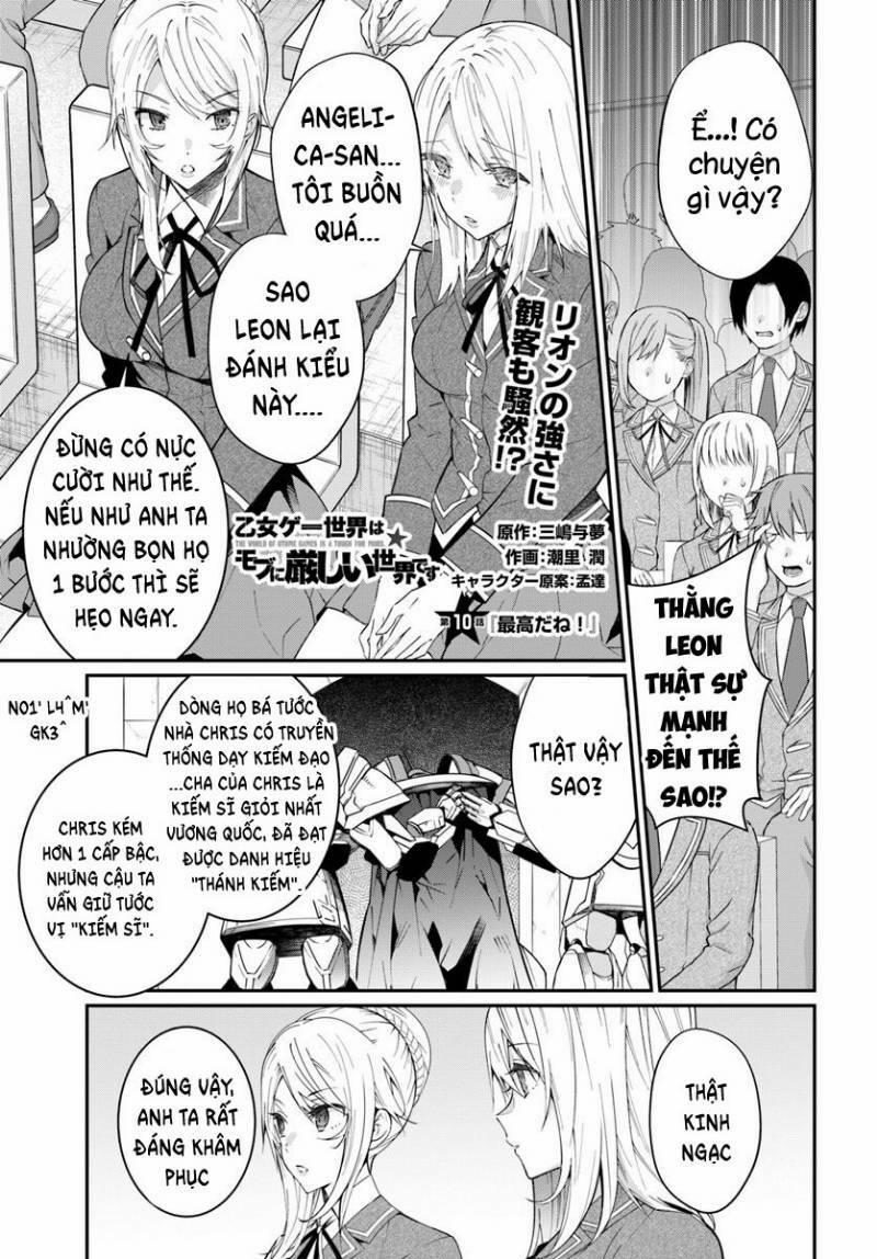 Thế Giới Của Game Otome Thật Khó Khăn Cho Những Thường Dân 10 trang 1