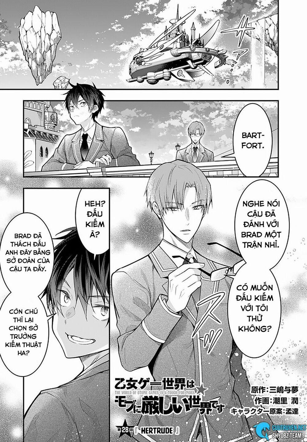 Thế Giới Của Game Otome Thật Khó Khăn Cho Những Thường Dân 28 trang 2