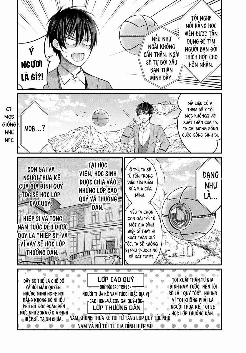 Thế Giới Của Game Otome Thật Khó Khăn Cho Những Thường Dân 4 trang 4