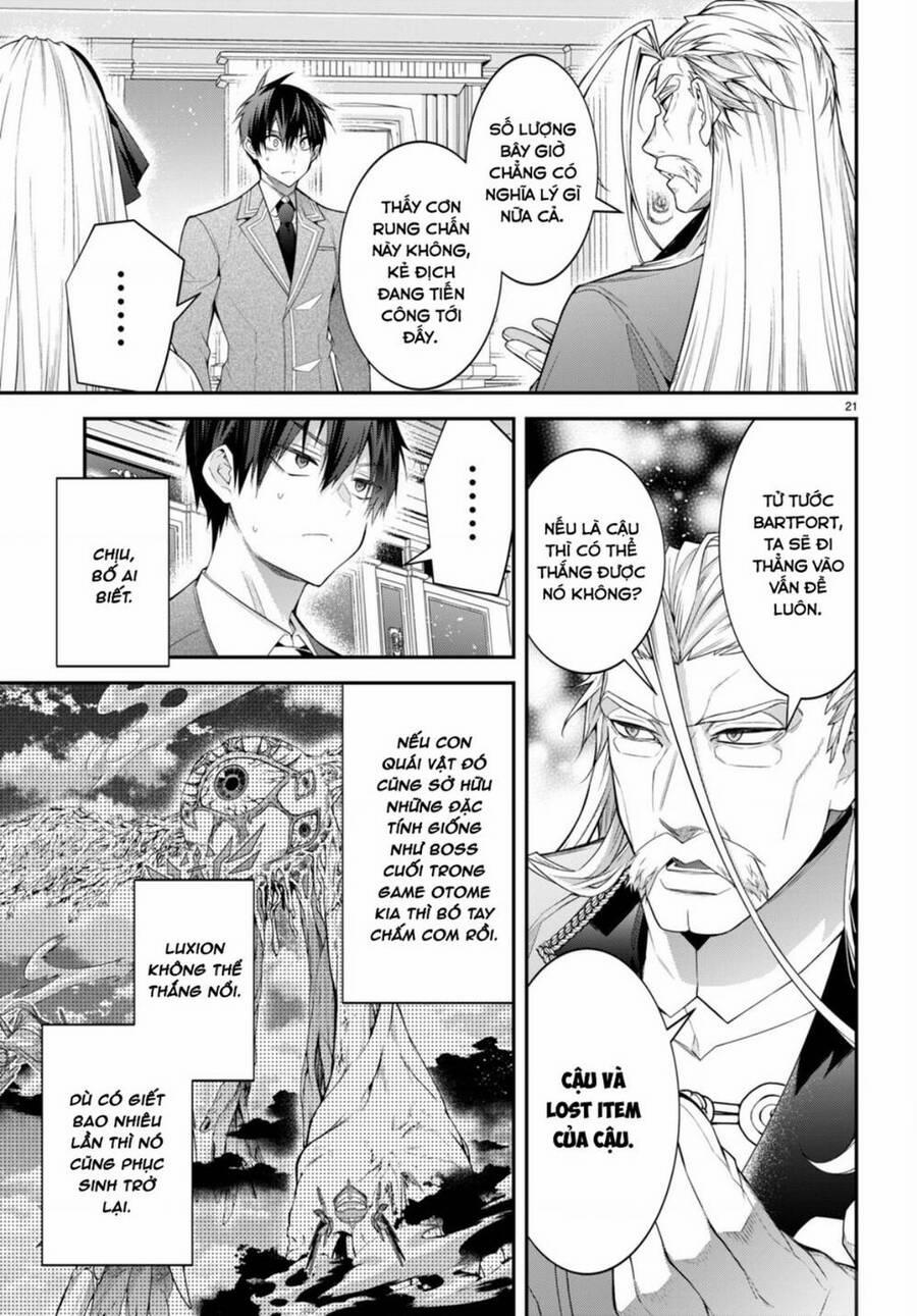 Thế Giới Của Game Otome Thật Khó Khăn Cho Những Thường Dân 49 trang 21