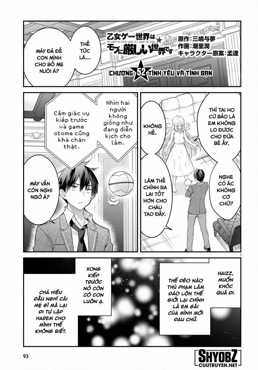 Thế Giới Của Game Otome Thật Khó Khăn Cho Những Thường Dân 52 trang 1