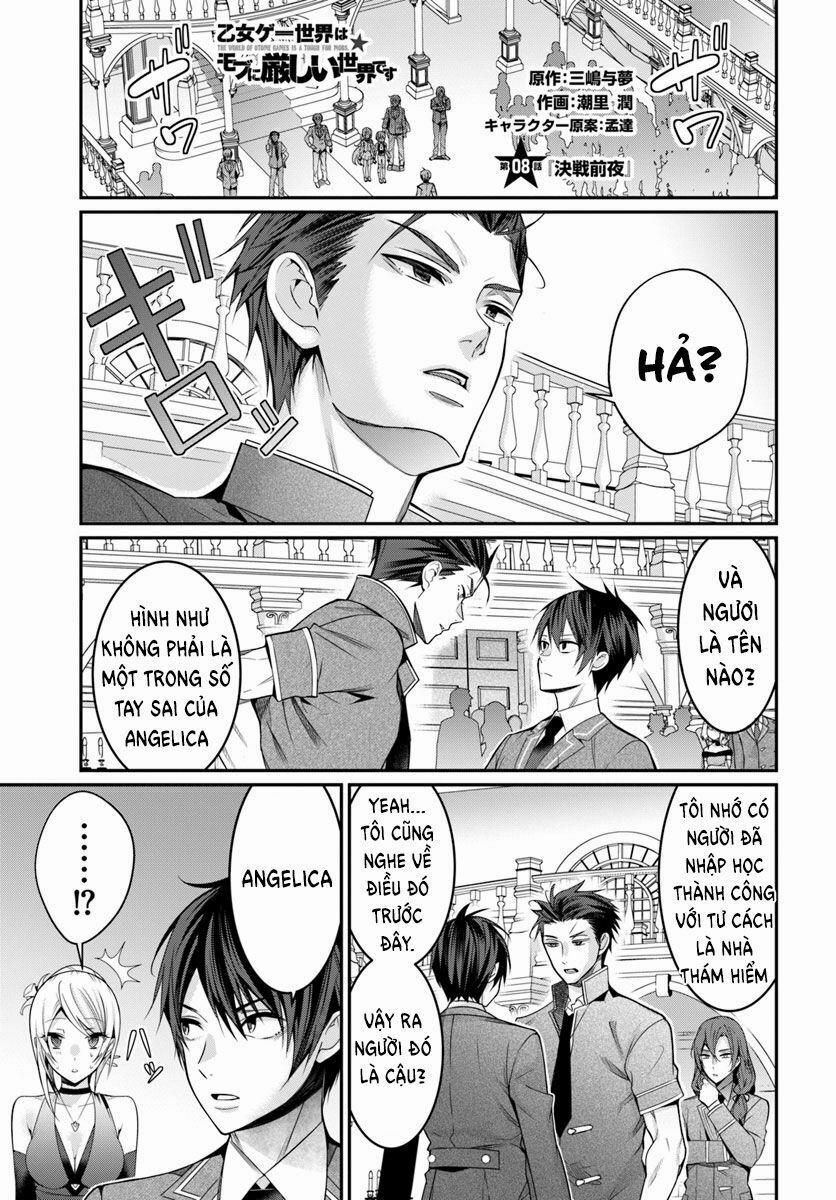 Thế Giới Của Game Otome Thật Khó Khăn Cho Những Thường Dân 8 trang 1