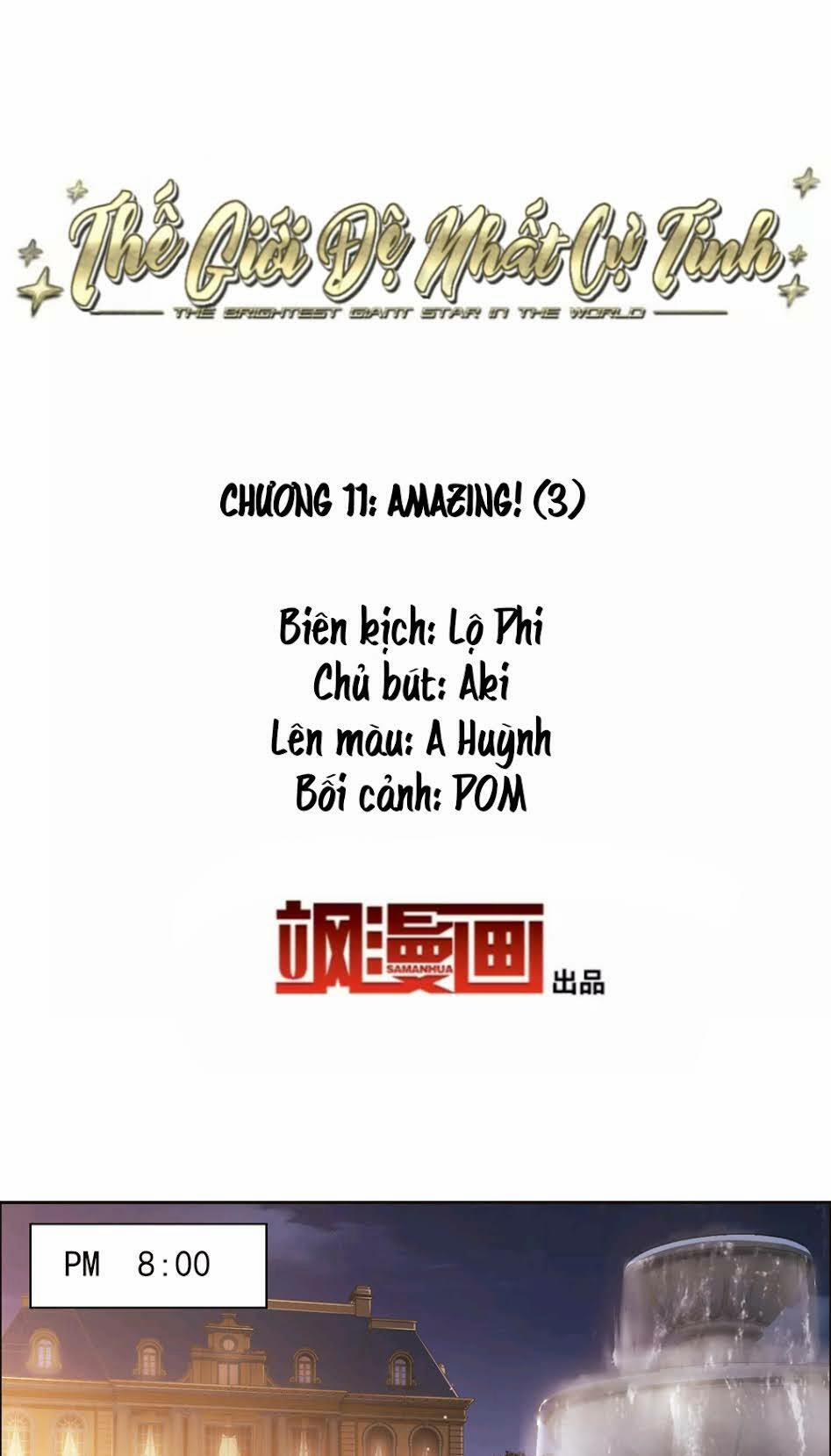 Thế Giới đệ Nhất Cự Tinh 11.3 trang 1