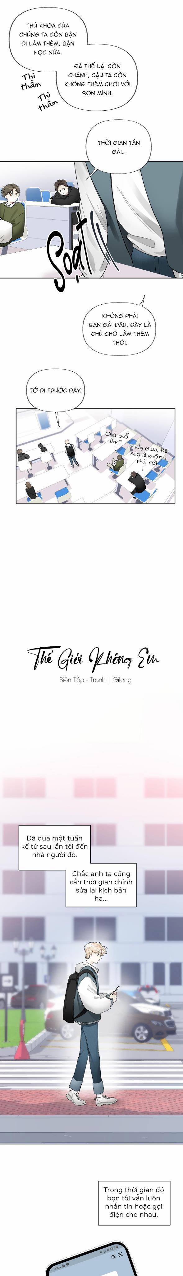 Thế Giới Không Em 3 trang 1