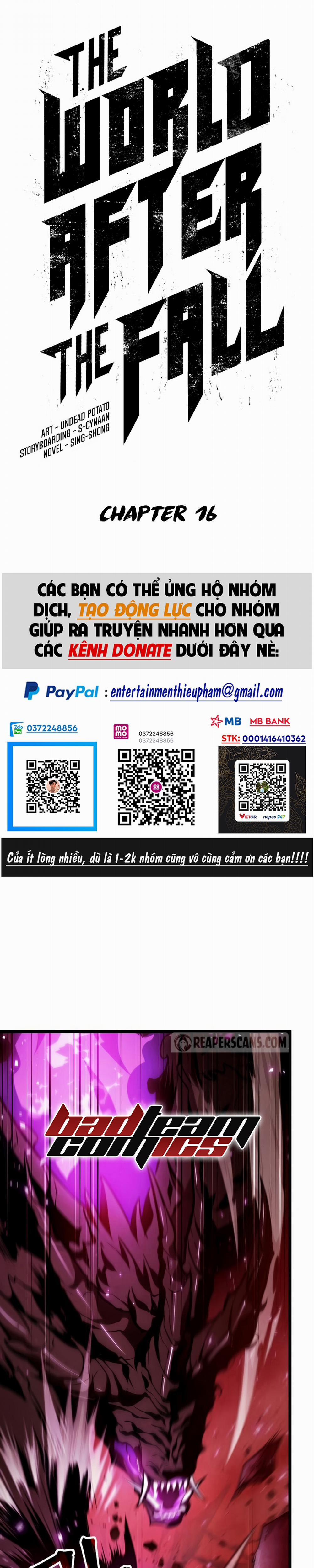 Thế Giới Sau Tận Thế 16 trang 7