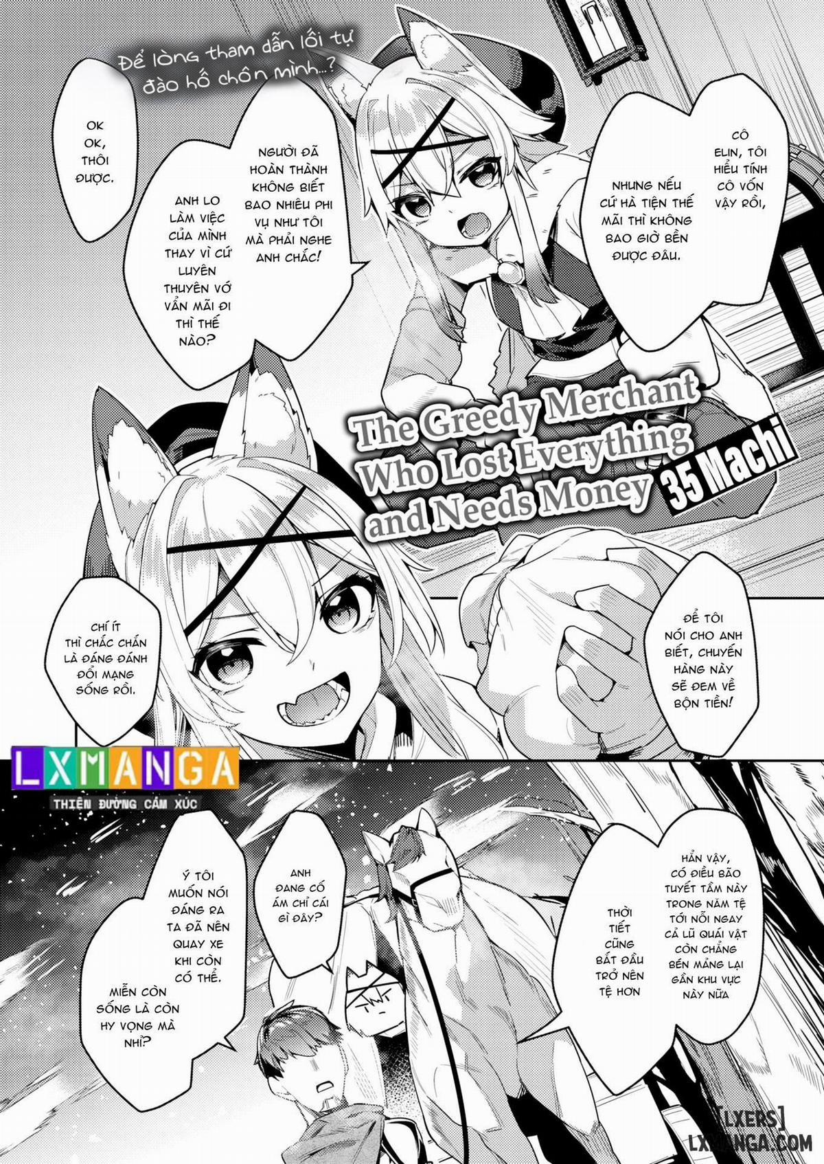 The Greedy Merchant Who Lost Everything and Needs Money Oneshot trang 1