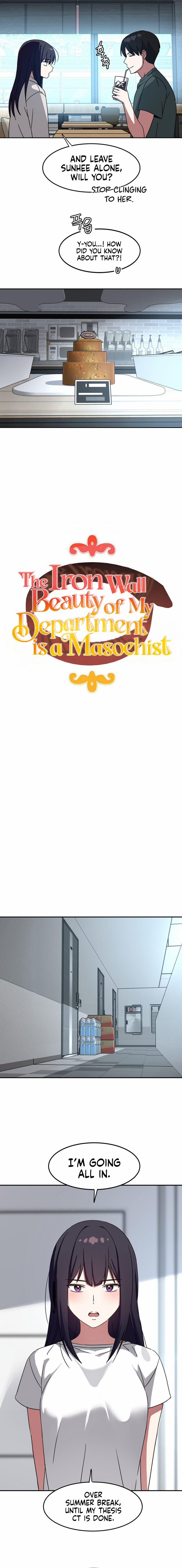 The Iron-Wall Beauty Of My Department Is A Masochi 14 trang 3