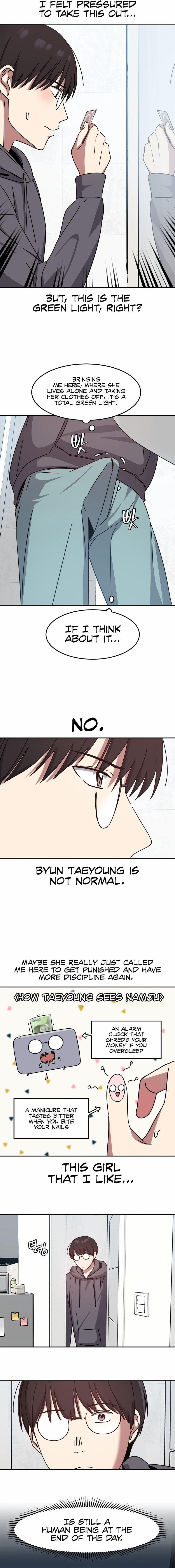 The Iron-Wall Beauty Of My Department Is A Masochi 4 trang 14