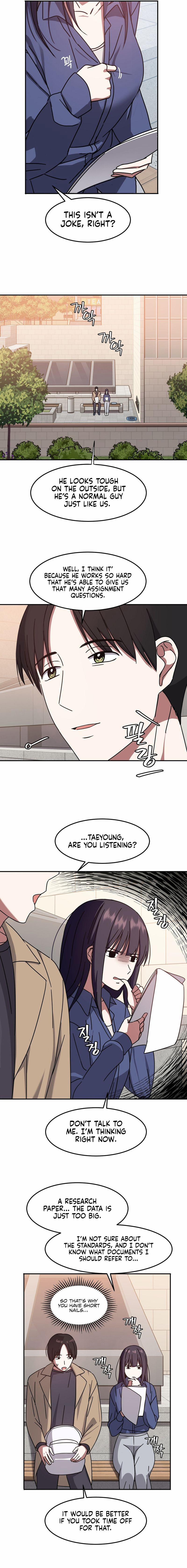 The Iron-Wall Beauty Of My Department Is A Masochi 4 trang 8