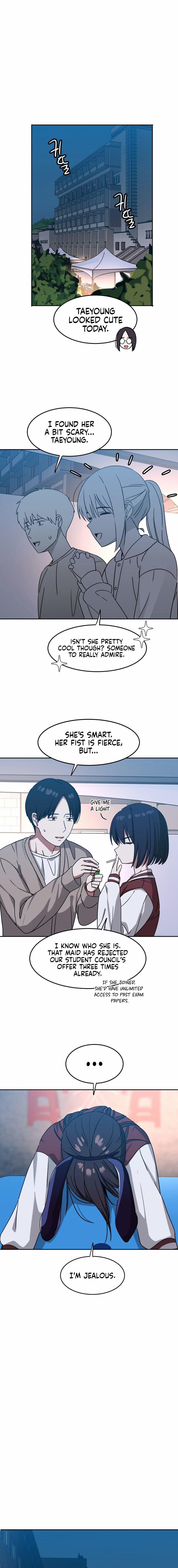 The Iron-Wall Beauty Of My Department Is A Masochi 8 trang 4