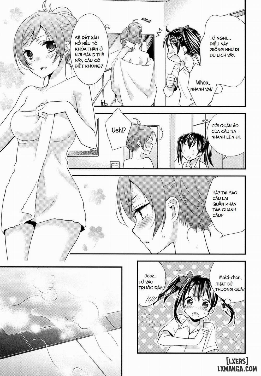 The Moment the Tears Running Down Your Cheek Turn Into Stars In The Night Sky Oneshot trang 4