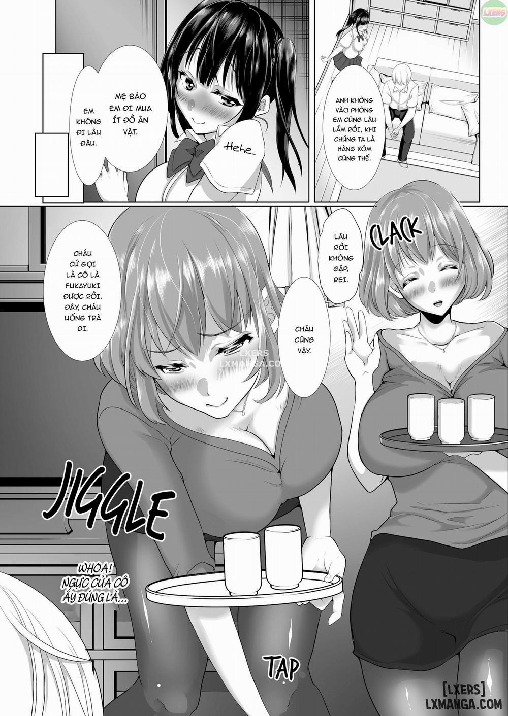 The Prim and Proper Slutty Mother and Daughter Who Flash Me Their Sexy Underwear at Every Opportunity Oneshot trang 4