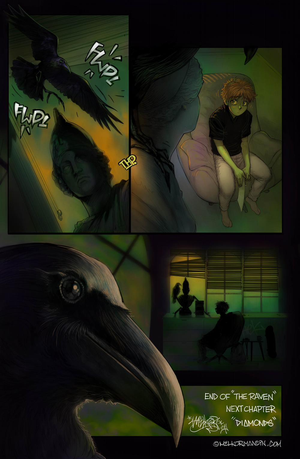 The raven Oneshot trang 26