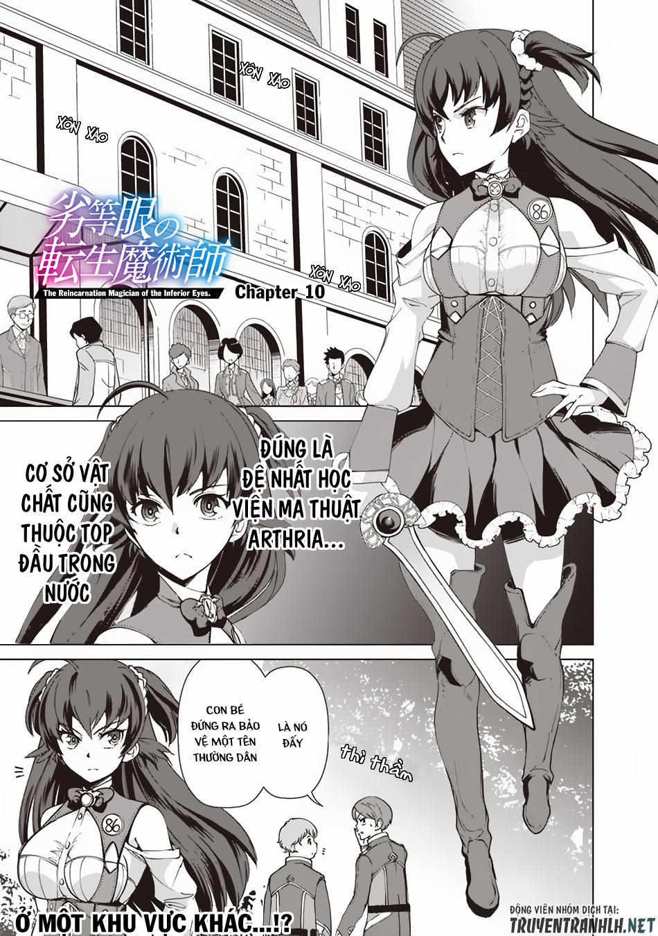 The Reincarnation Magician Of The Inferior Eyes 10 trang 1