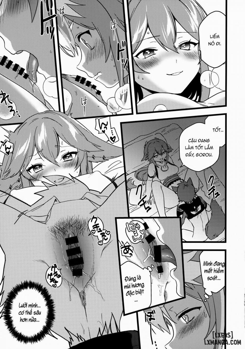 The Relationship Between The Dog And Fox In The Night Oneshot trang 17