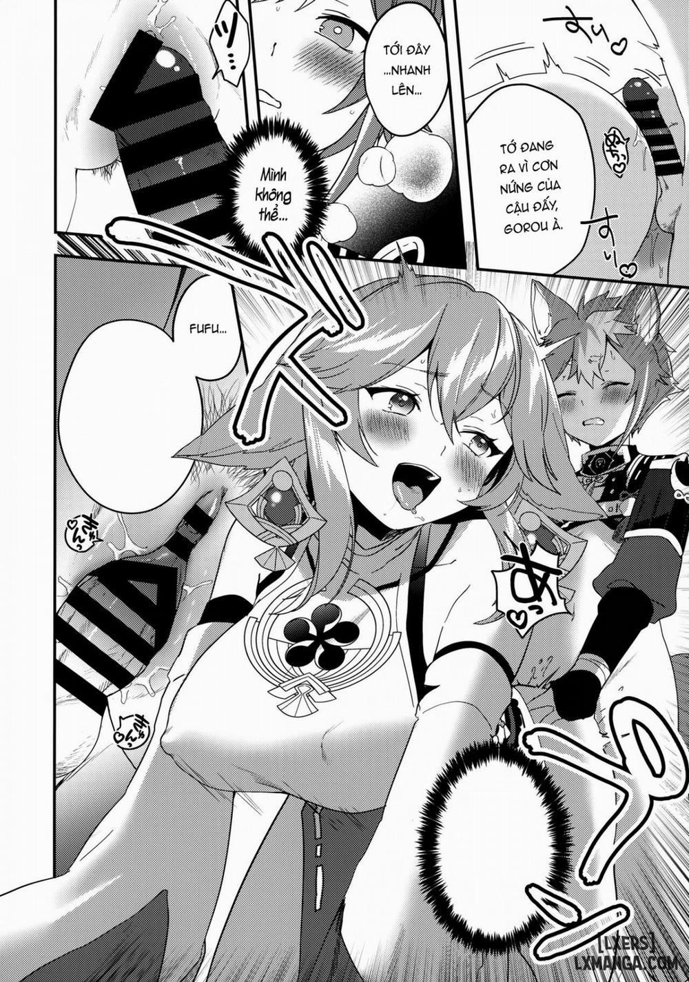 The Relationship Between The Dog And Fox In The Night Oneshot trang 20