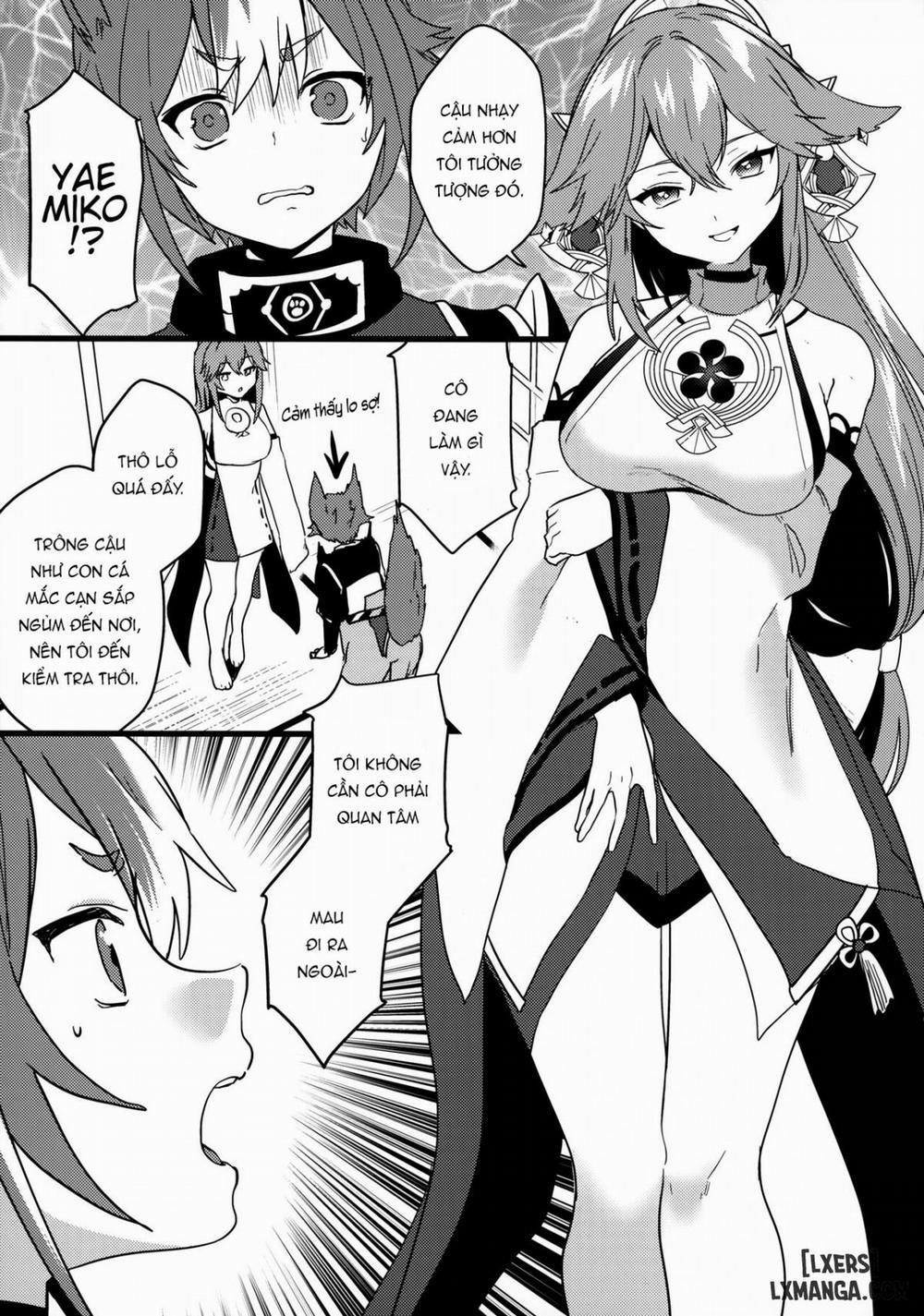 The Relationship Between The Dog And Fox In The Night Oneshot trang 7