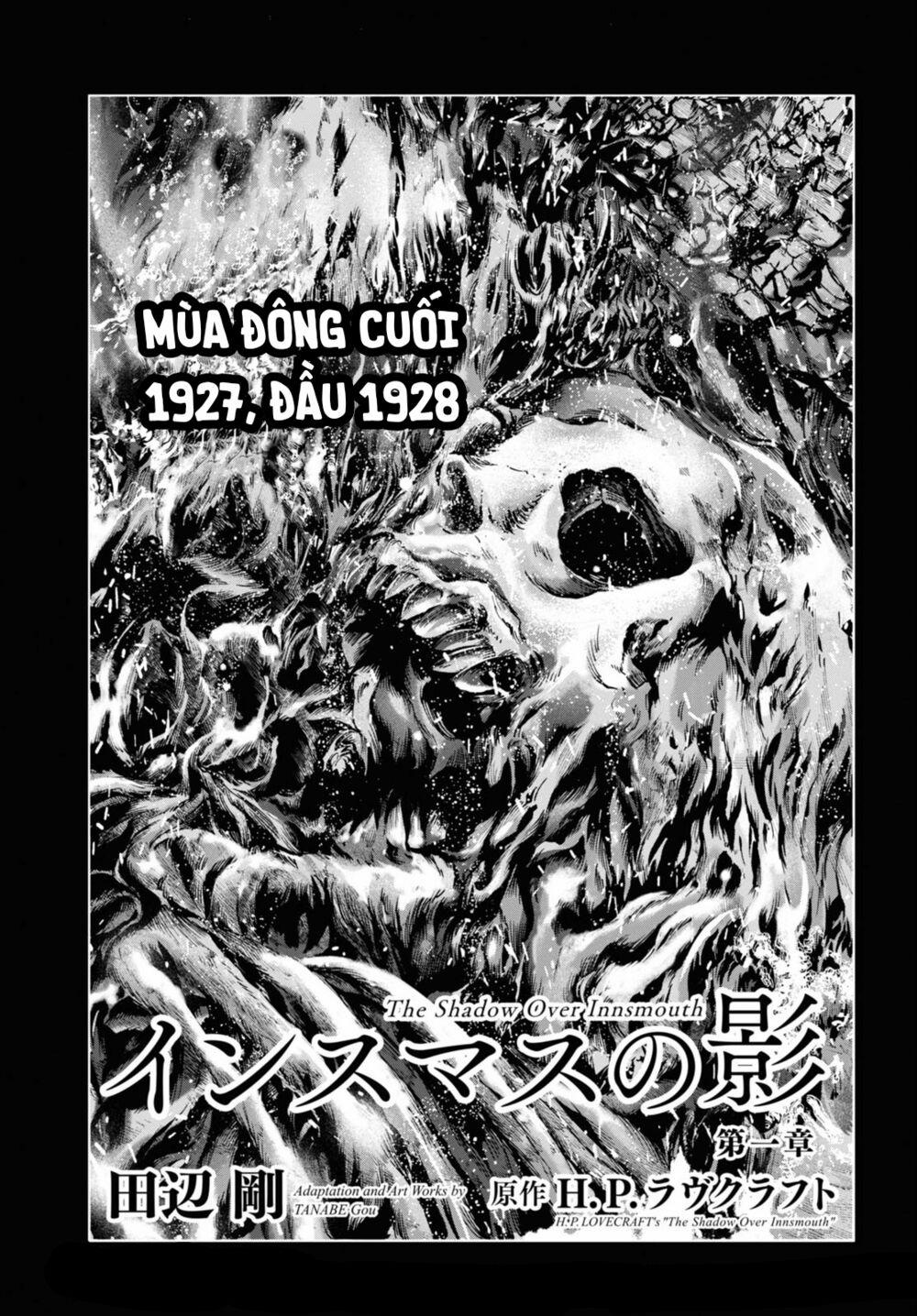 The Shadow Over Innsmouth (Innsmouth No Kage) 1 trang 8