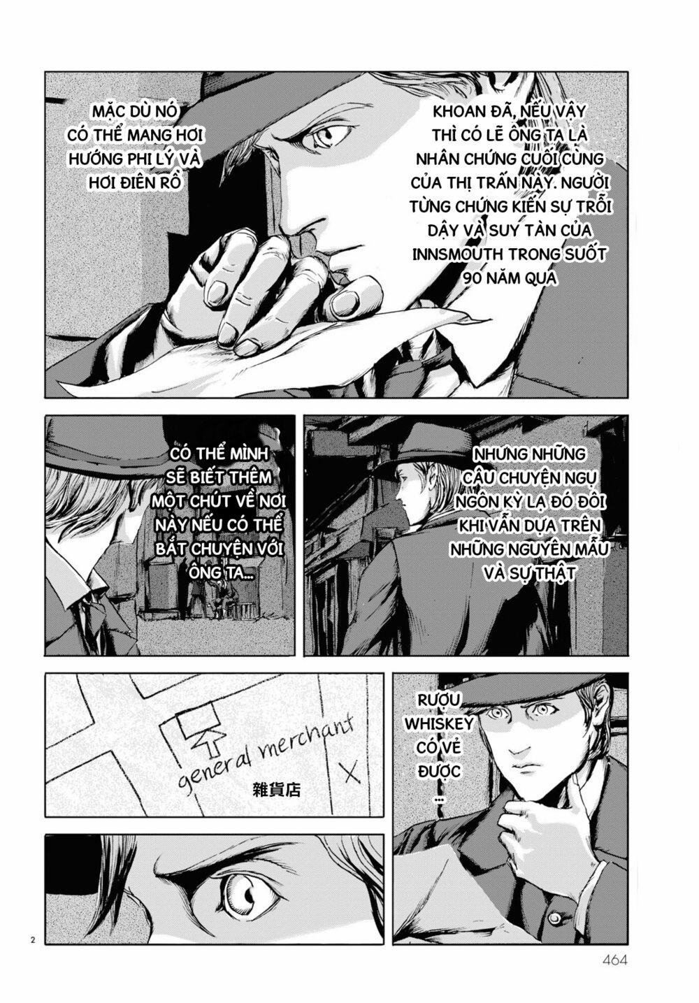 The Shadow Over Innsmouth (Innsmouth No Kage) 4 trang 3