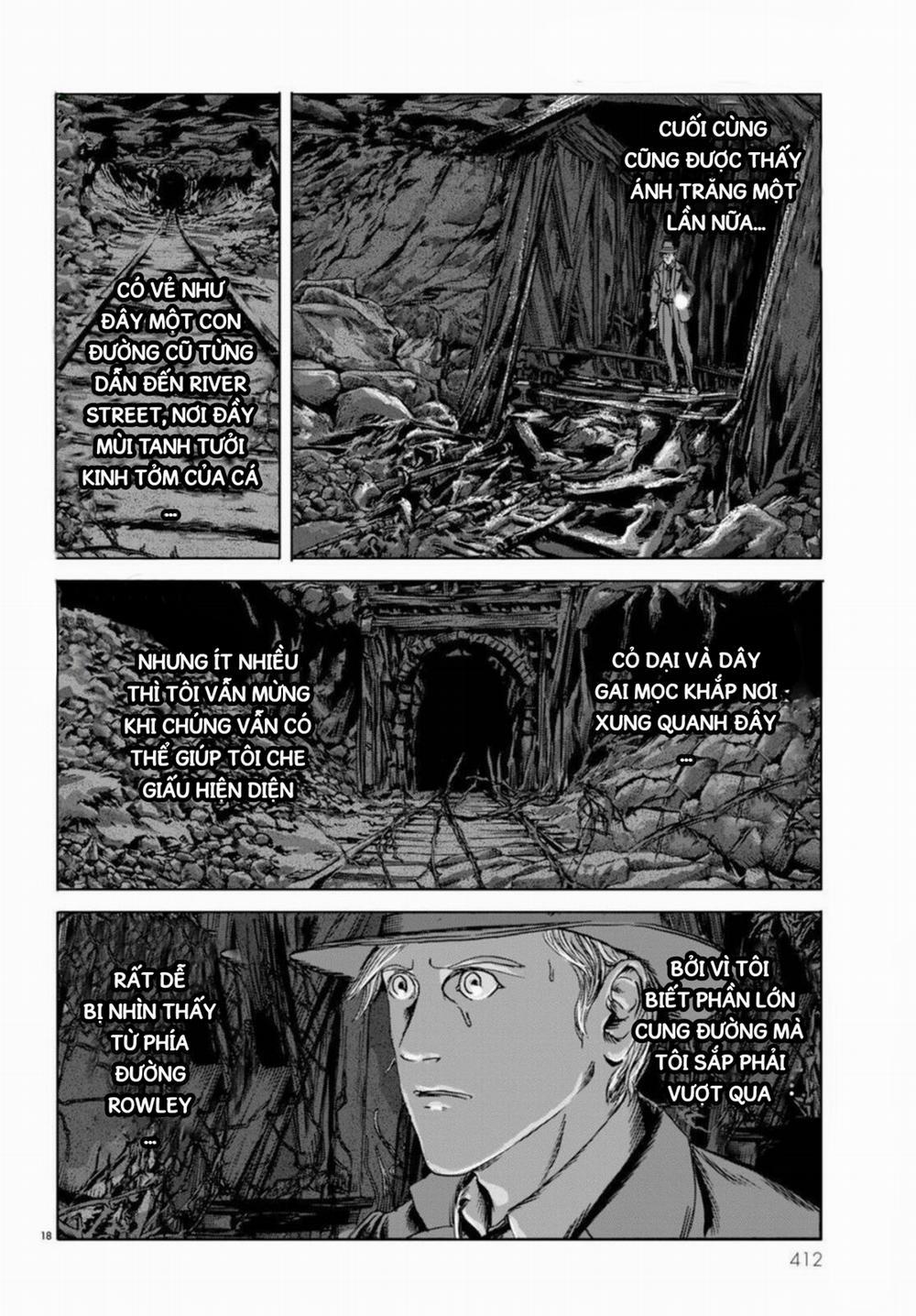 The Shadow Over Innsmouth (Innsmouth No Kage) 9 trang 17