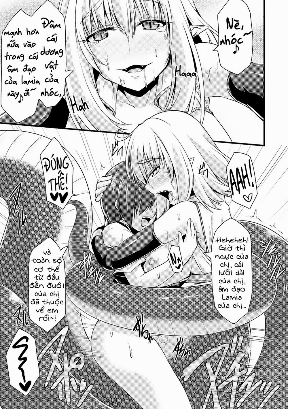 The Snake That Slithers Up To Her (Monster Musume No Iru Nichijou) Oneshot trang 12