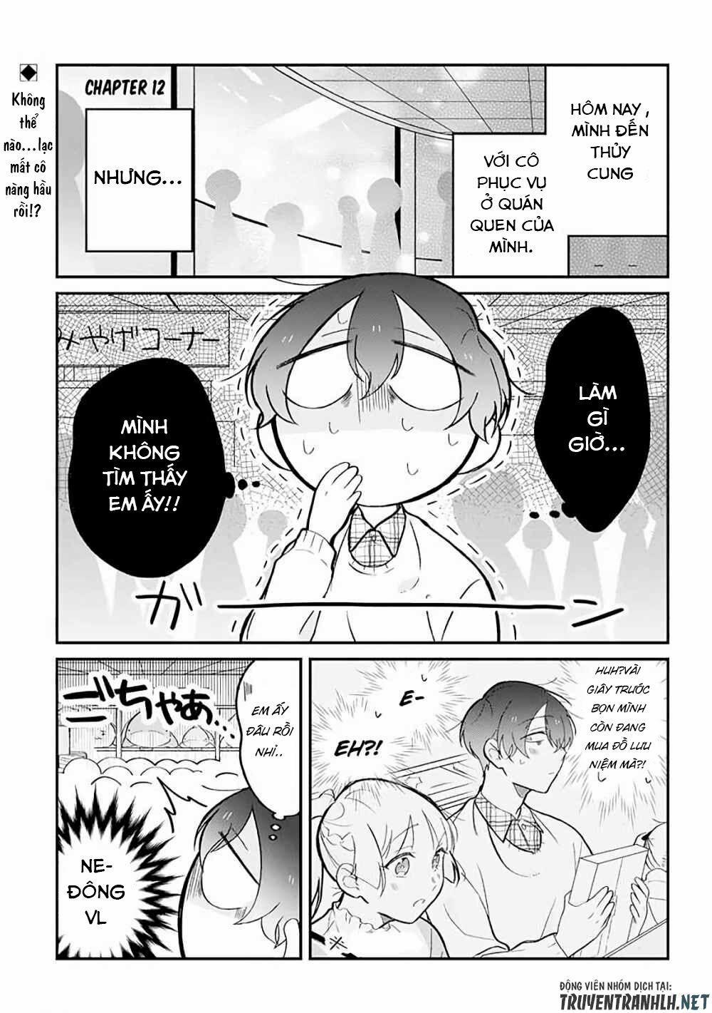 The Story Of A Waitress And Her Customer 12 trang 1