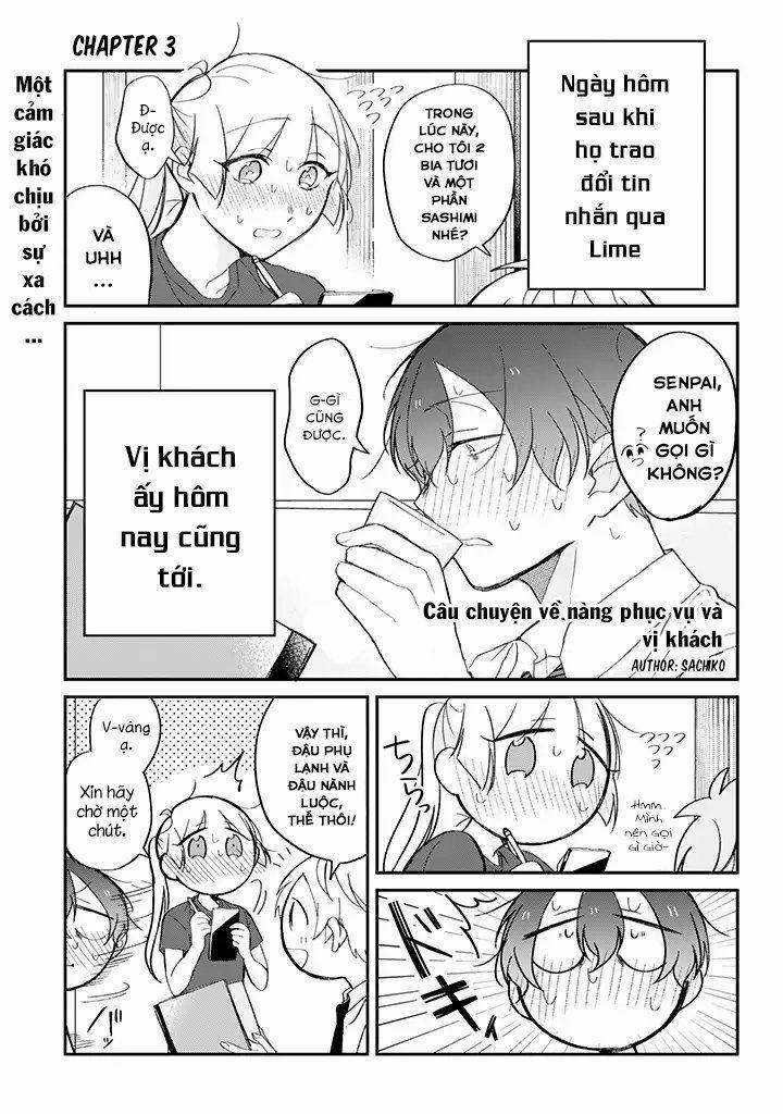 The Story Of A Waitress And Her Customer 3 trang 1